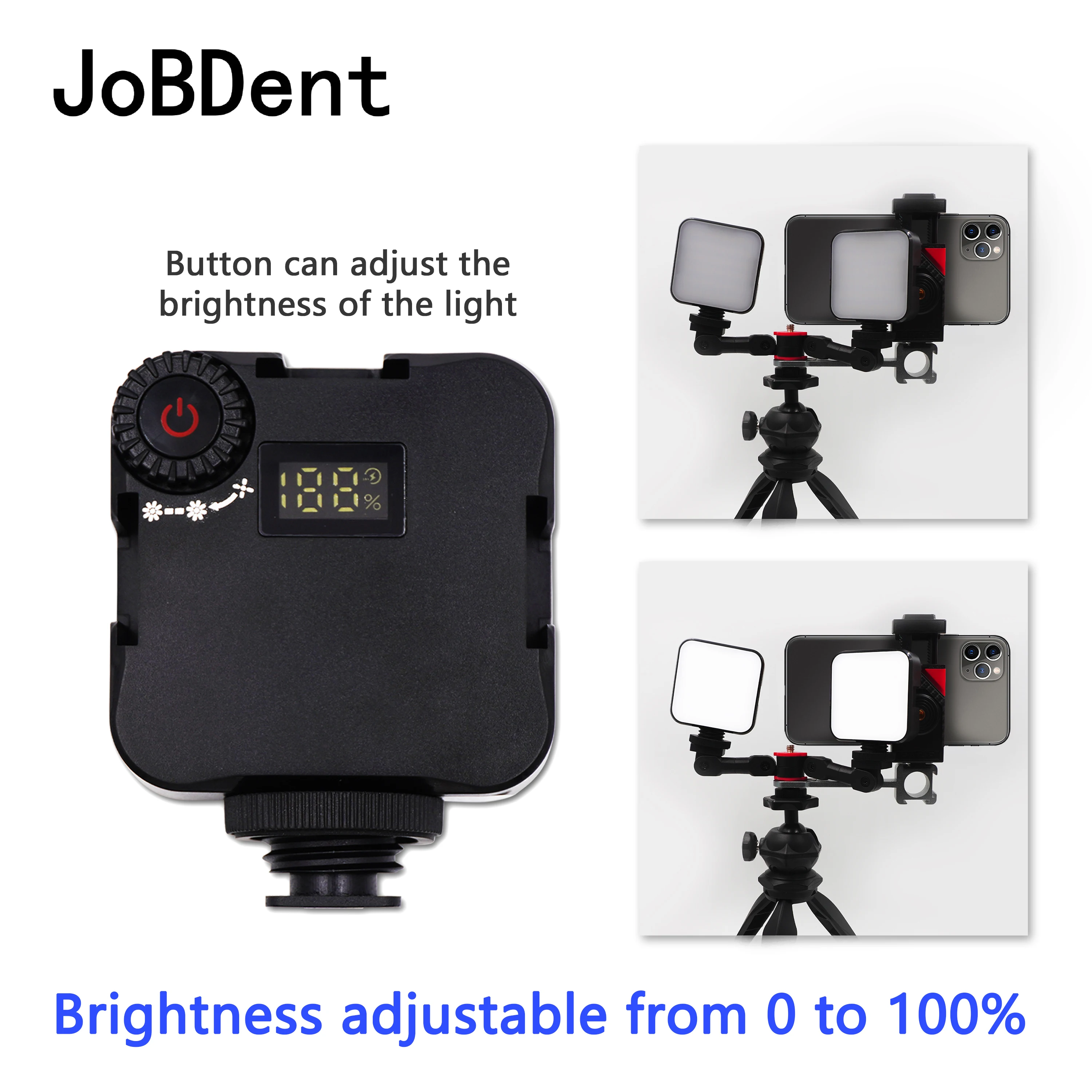 Dental LED Photography Flash Light Oral Lamp Light with Tripod