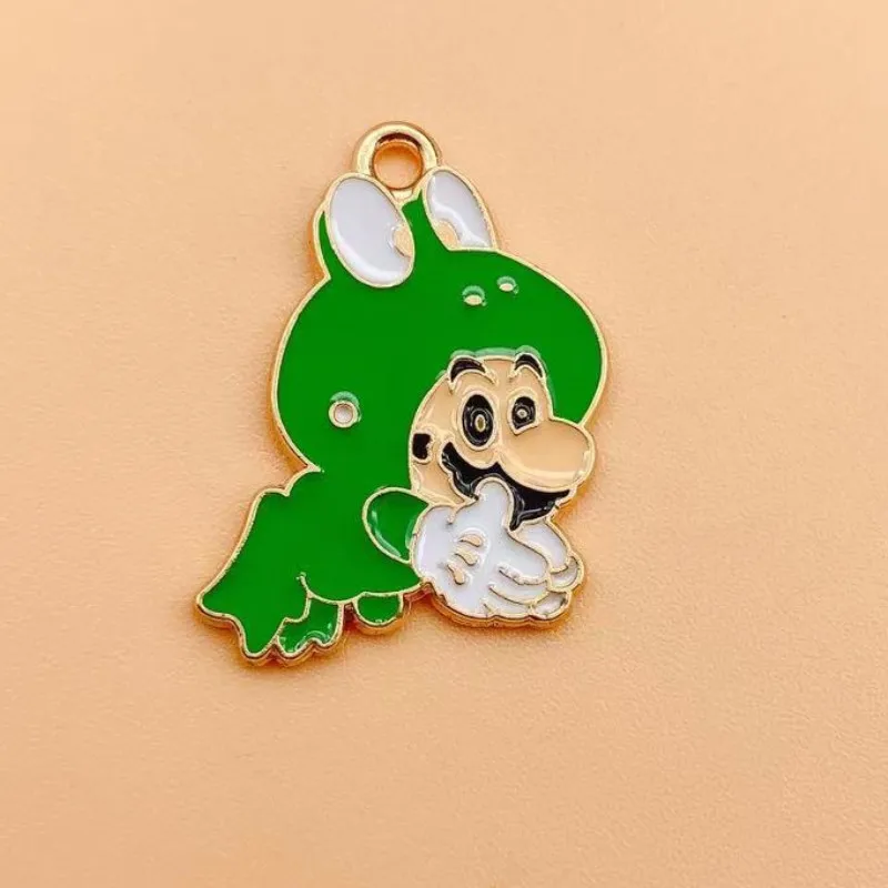 10pcs Alloy Drip Oil Charm Cartoon Anime Enamel Charms Earring DIY Keychain Bracelet Pendant Jewelry Accessories for Making