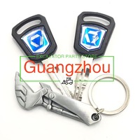 For XE60 75 65 85 215 75DA 60D 200 1/2/5pcs XCMG Excavator Keys with Keychain New Version Ignition Key Door Lock Key