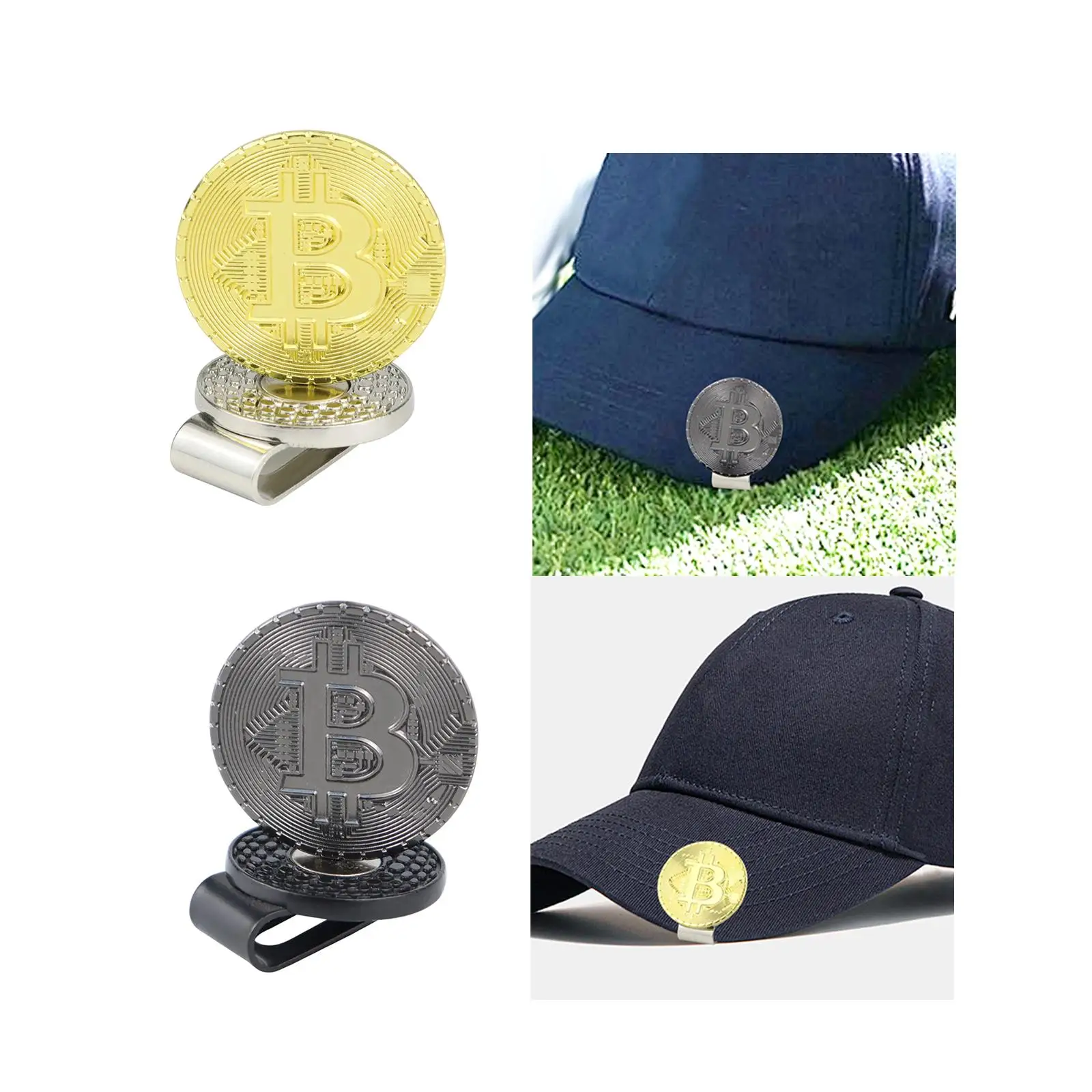 Marcador magnético de golfe para homens, Funny Hat Clip, Treinamento Exercício Presente