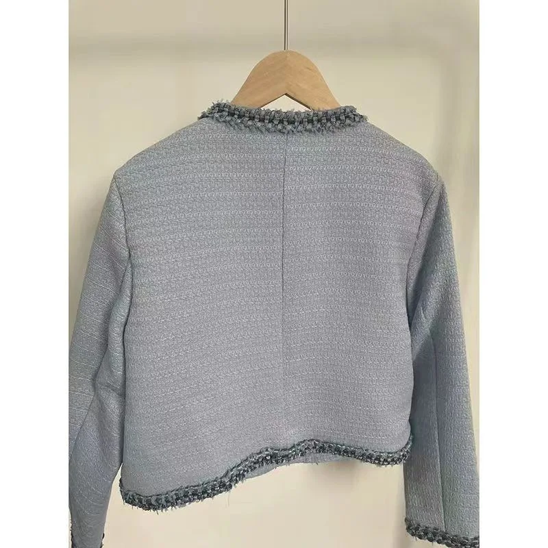 

Твидовая куртка кремового цвета, женская летняя на молнии, расширенная очистка, впитывающая влагу, защита от пятен, сверхпрочная, полевая защита, антистатическая