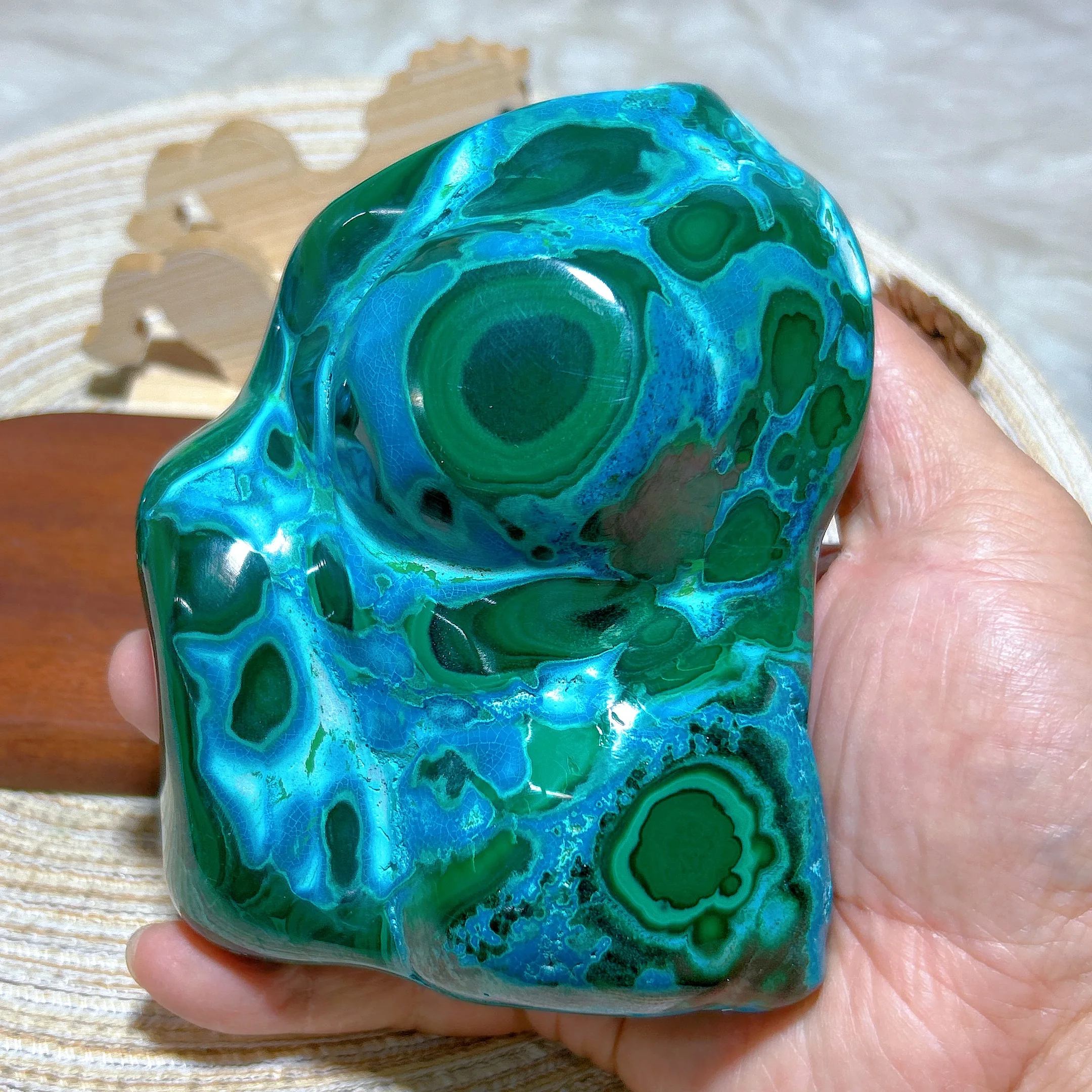 Natural Crystals Chrysocolla Born With Malachite Free Form Raw Gemstones Healing High Quality  Home Decorations Room Decor Gift