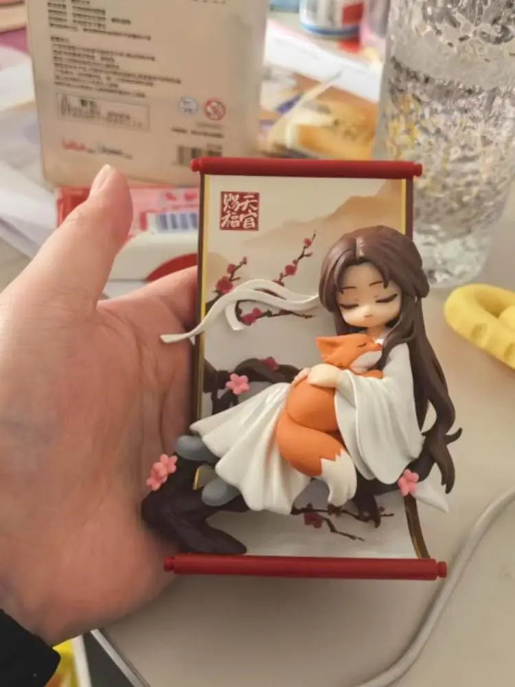Boîte mystère de la série de rouleaux Tian Guan Ci Fu authentique, Tgcf Hua Cheng Xie Lian, accessoires d'anime mignons, boîte mystère tendance, cadeaux de Noël