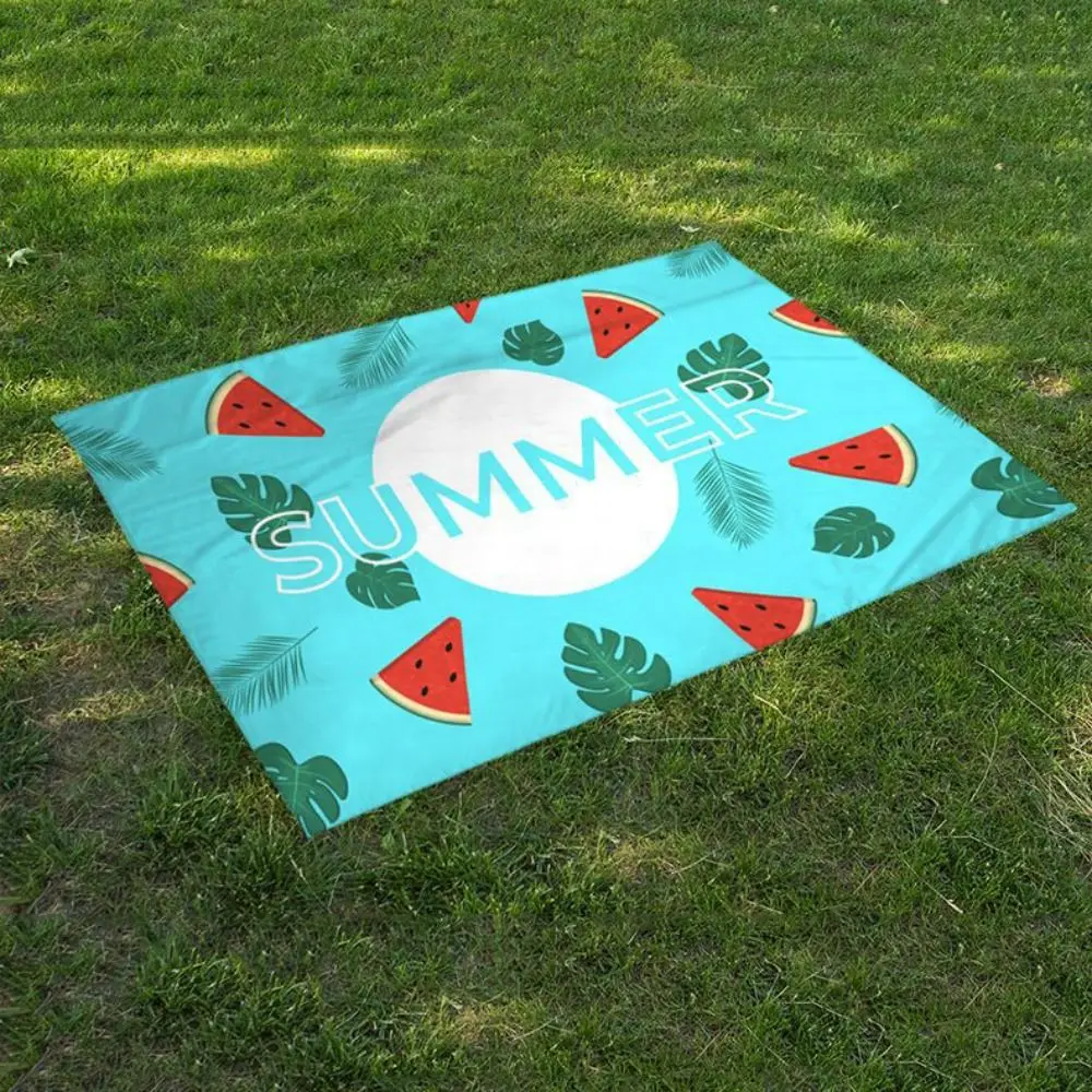 Ultra-thin Pocket Camping Mat Portable Lightweight Mini Picnic Mat Folding Damp Proof Outdoor Pocket Picnic Blanket Travel