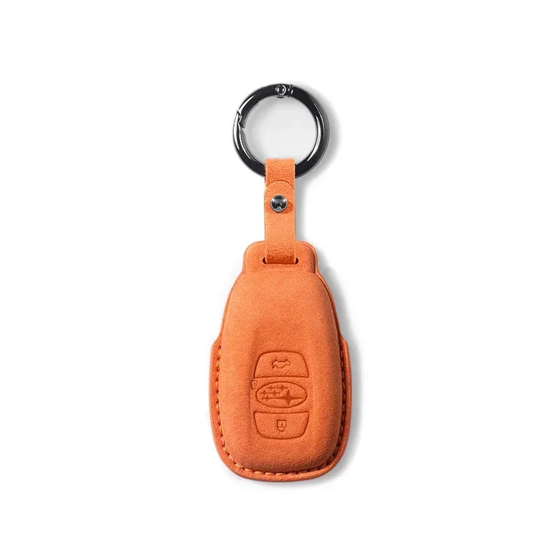 Car Key Case Cover Keychain For Subaru BRZ XV SV Forester Legacy Outback Crosstrek Impreza WRX Ascent Key Accessories