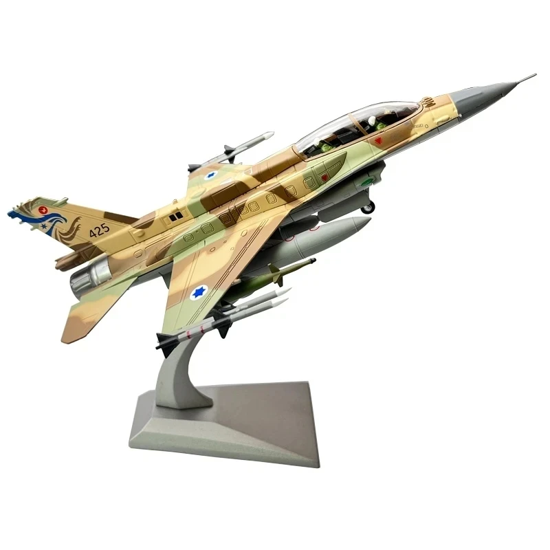 1:72 Israeli F-16I Storm Simulation Alloy fighter aircraft model finished F16