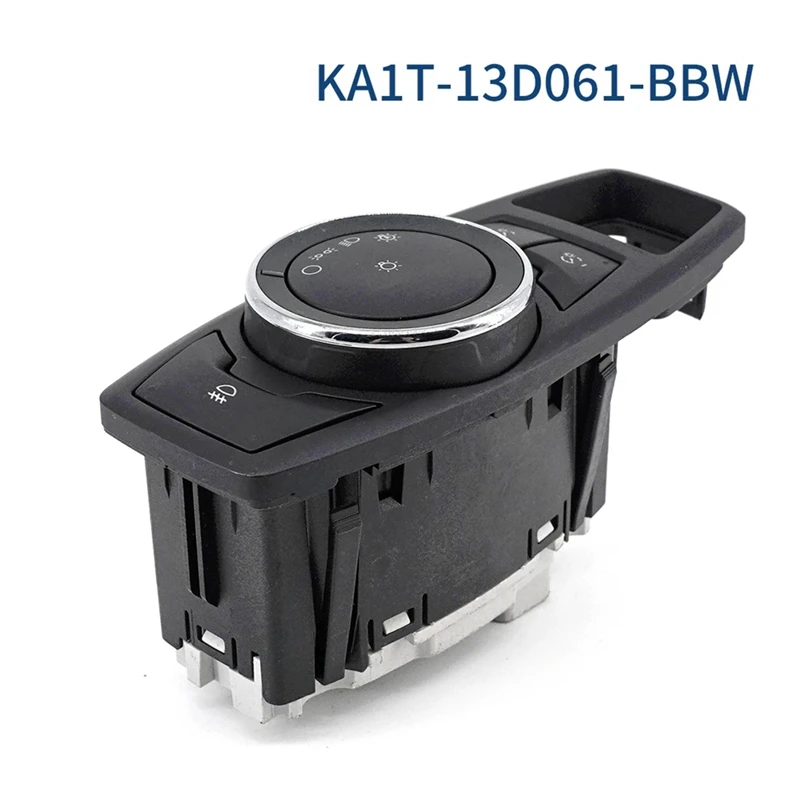 

1 PCS KA1T-13D061-BBW Front Left Headlight Switch Fog Light Control Switch Automobile Replacement Accessories For Ford