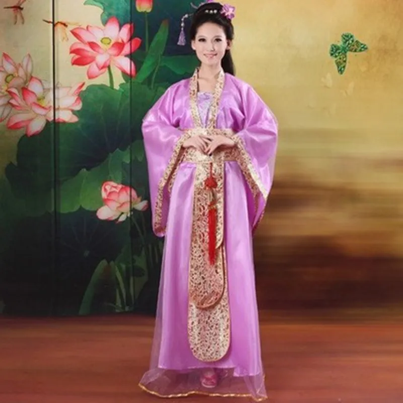 Chińskie tradycyjne odzież festiwalowa strój dla kobiet wydajność elegancki sukienka wróżki bal Hanfu sukienki do tańca kostium sceniczny