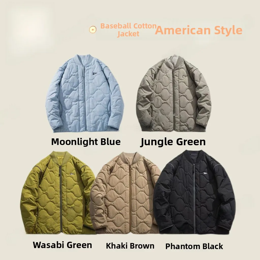 

Утепленная мужская зимняя куртка-бомбер для работы на открытом воздухе, модная городская модель стандартной длины, китайское производство