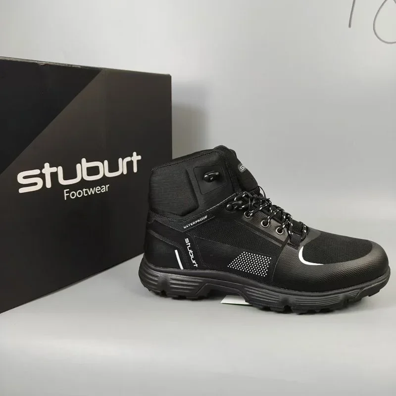 

2026 New Autumn/Winter Golf Shoes for Men High Top Waterproof Walking Shoes Mens Anti Slip Spikes Golf Shoe Man