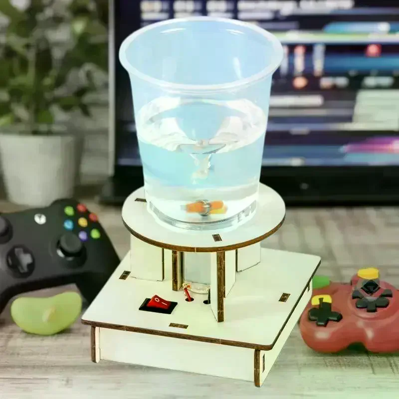 

Уникальный детский научный подарок — набор электрических вихревых генераторов и деревянных головоломок своими руками