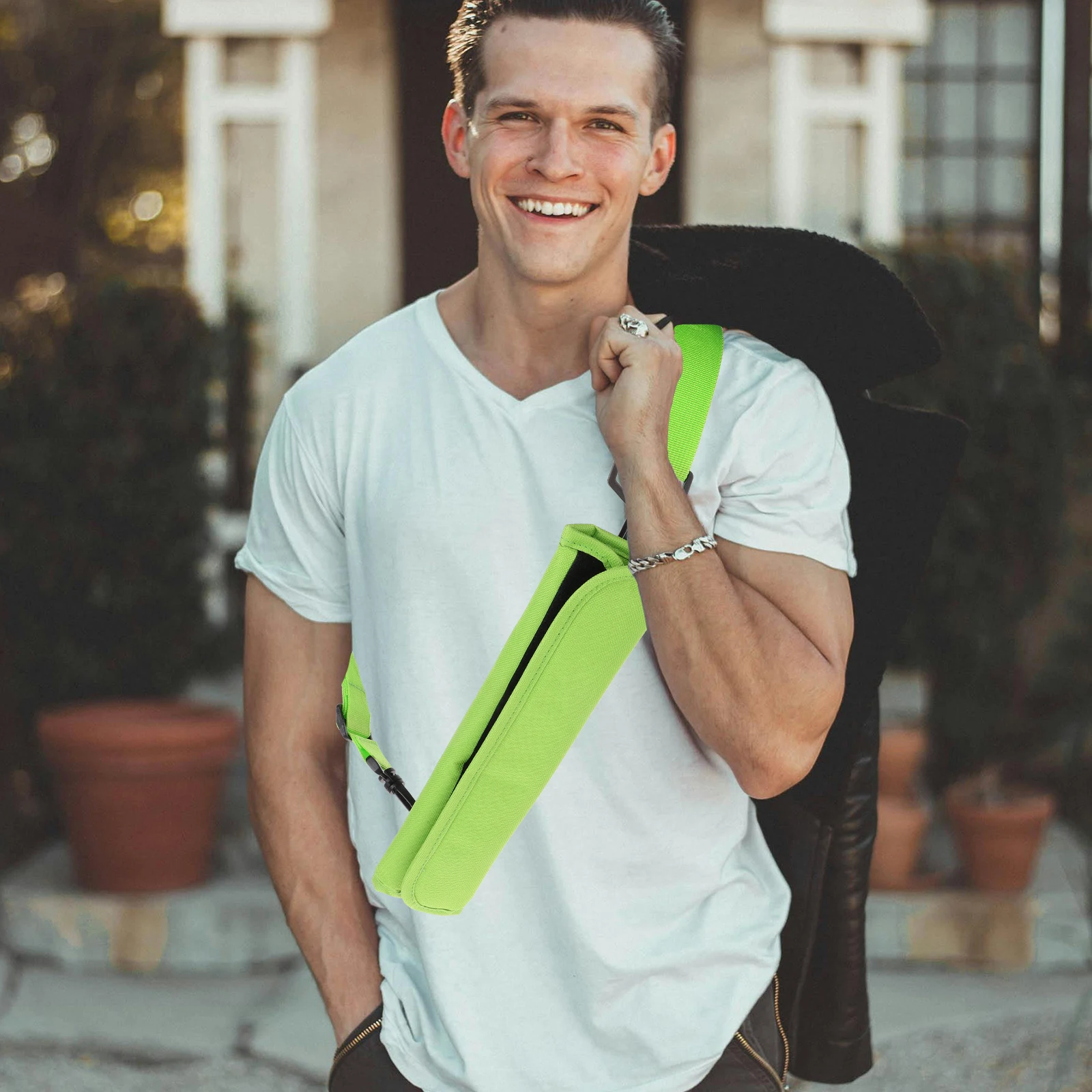 Compact Golf Travel Bag Portable Club Carrier Water-Resistant Large Capacity Golf Practice Range Equipment Case for Men