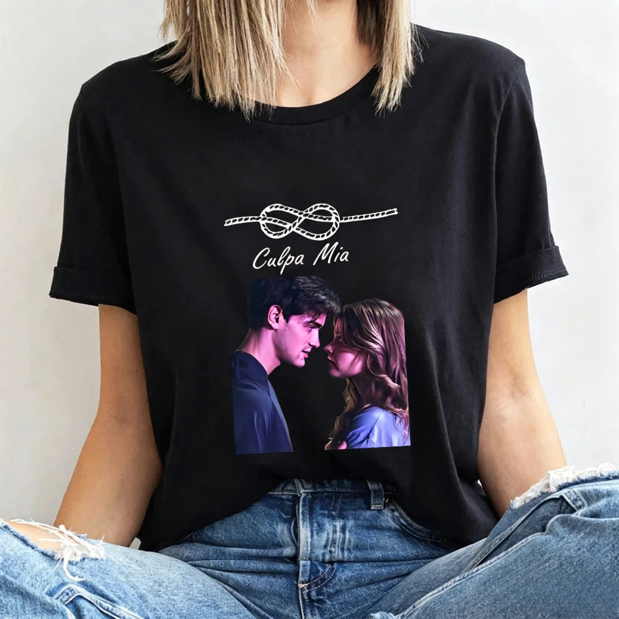 Camisetas con Gráficos del Película 'My Fault', Camiseta 'Culpa Mia' de Gabriel Guevara, Camiseta 'Noah Nick' del Película Romántica, Camiseta de Verano 2026 para Hombre y Mujer