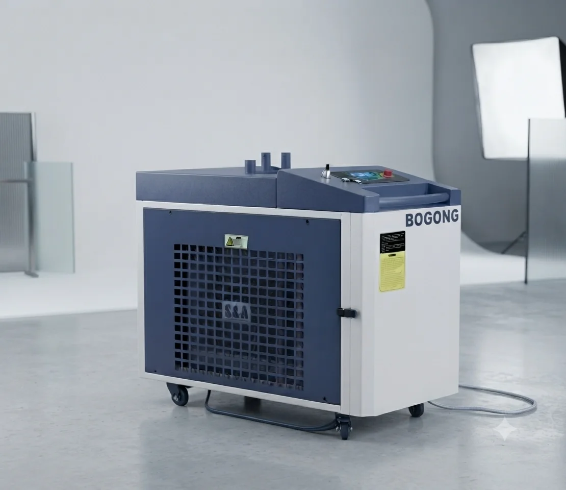 Industrial Laser Rust Removal Machine - Przenośna przemysłowa maszyna do czyszczenia laserem