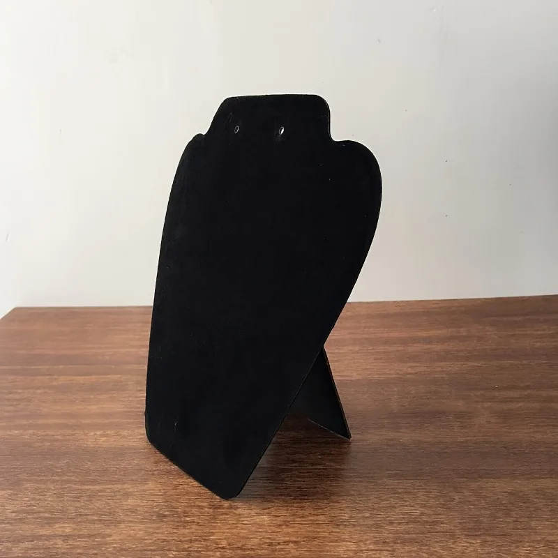 Elegant Black Velvet Jewelry Display Stand - Perfect for Earrings, Necklaces & Pendants - Ideal Valentine's Day Gift