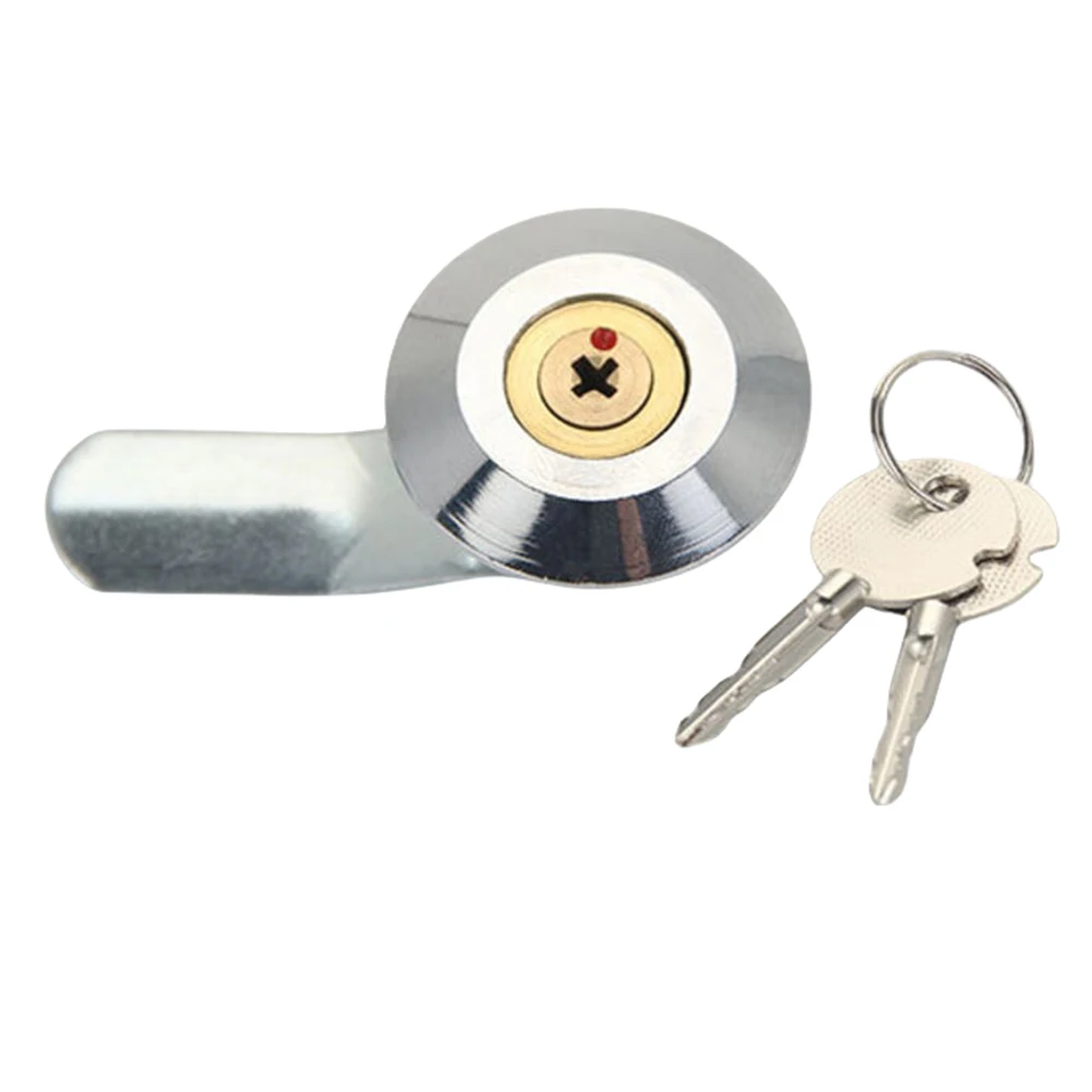 قفل كامة بمفتاح، بناء يدوم طويلاً، أداء موثوق به للإعدادات الصناعية لصناديق المعدات