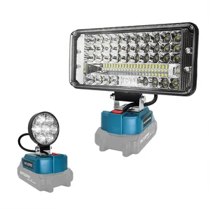 Cordless LED Lampu Kerja Jobsite Lampu Sorot Alat untuk Makita 18V Baterai Lampu Banjir Lampu Senter(Tanpa Baterai) 10 penjualan terbaik bl1813g - №