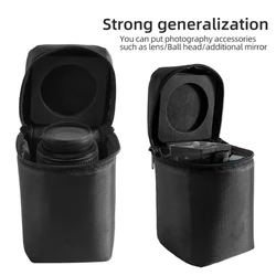 Camera Lens Pouch Storage Bag Shockproof Travel Carry Casing Protector Proetctive Cover Wear-resist Container Holder F19E