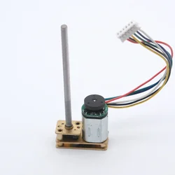 DC Encoder Motor N20 3V6V12V M3 M4 55MM Screw Thread Long Shaft Magnetic Encoder 7PPR 15-1000RPM DIY Car Model Motor
