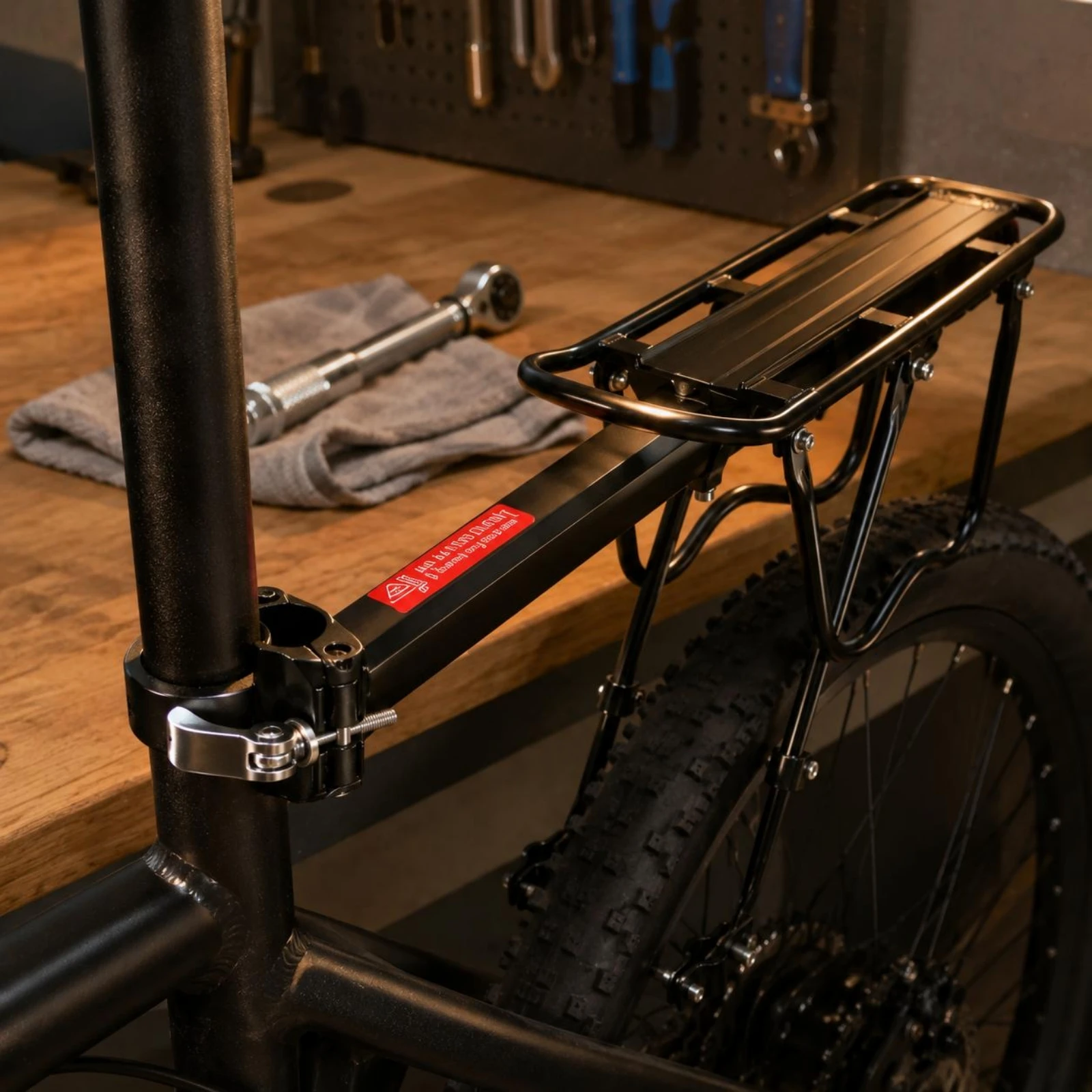 suporte-traseiro-para-carga-de-bicicleta-com-plataforma-retangular-e-hastes-de-montagem-cilindricas