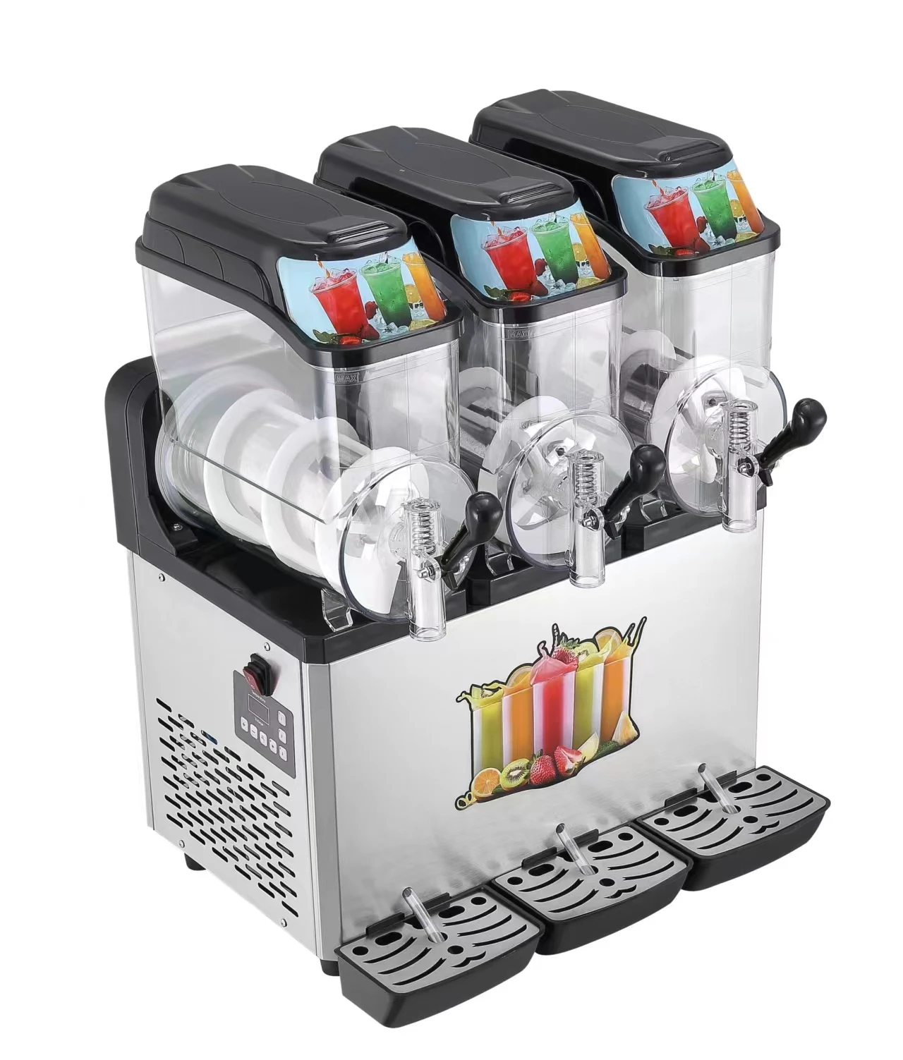 

3*12L Smoothie Machine Juice Cold Drink Ice Slush Making Machine