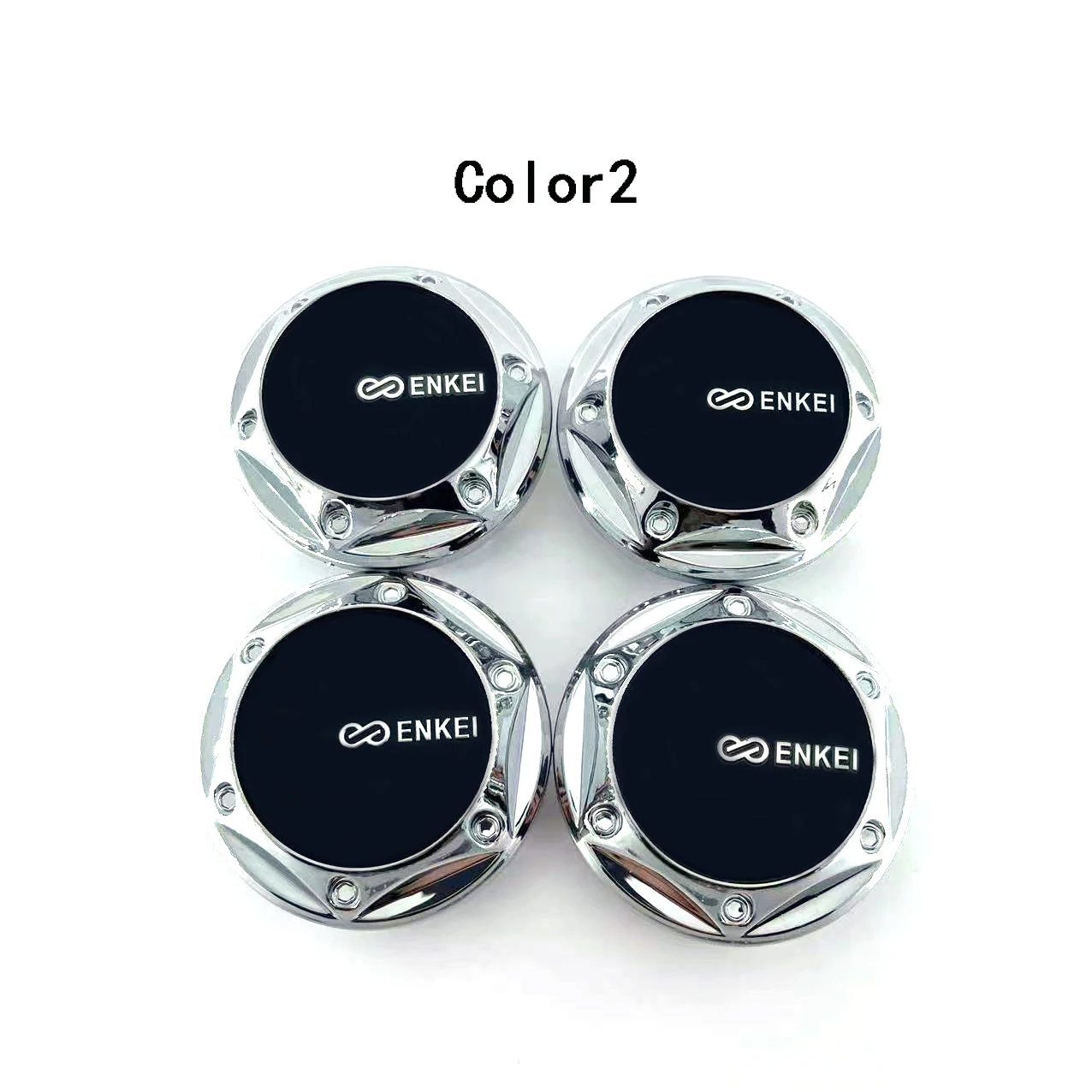 4PCS/Lot 67MM Auto Car Wheel Center Hub Caps for ENKEI Emblem LogoStyling Rim Hub Cap