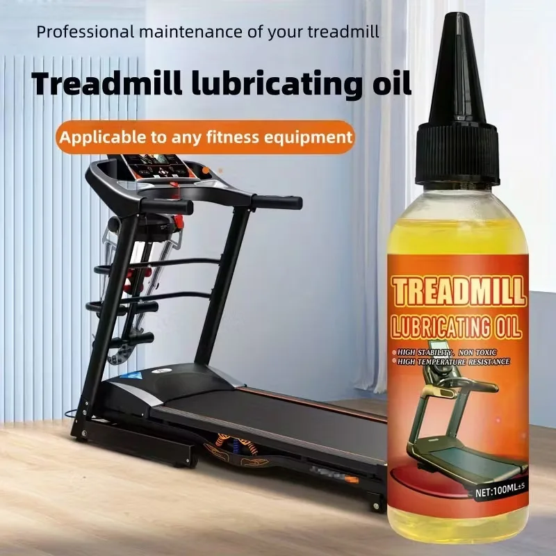 100ML Treadmill Belt Lubricant Silicone Oil Running Machine Noise Reduction Treadmill Oil Maintenance Tool Treadmill Accessories