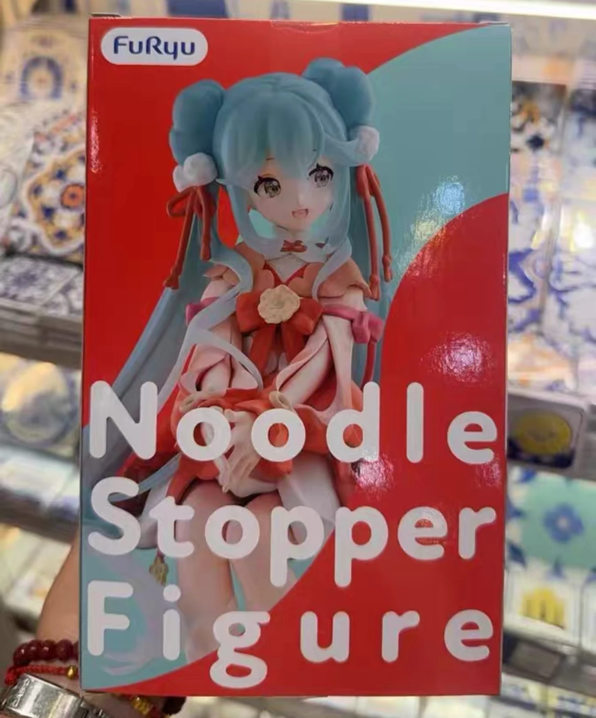 在庫あり-正規品-フユウ-ヌードルストッパーフィギュア-初音ミク-フィギュア-アニメモデル-おもちゃ