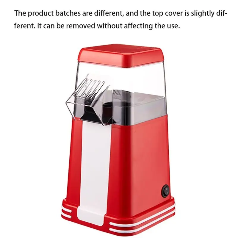 [HOT!A24R】 Popcorn Maker, Small Automatic Popcorn Maker For Home Use, Popcornmaker, Kids' Popcorn Machine EU Plug