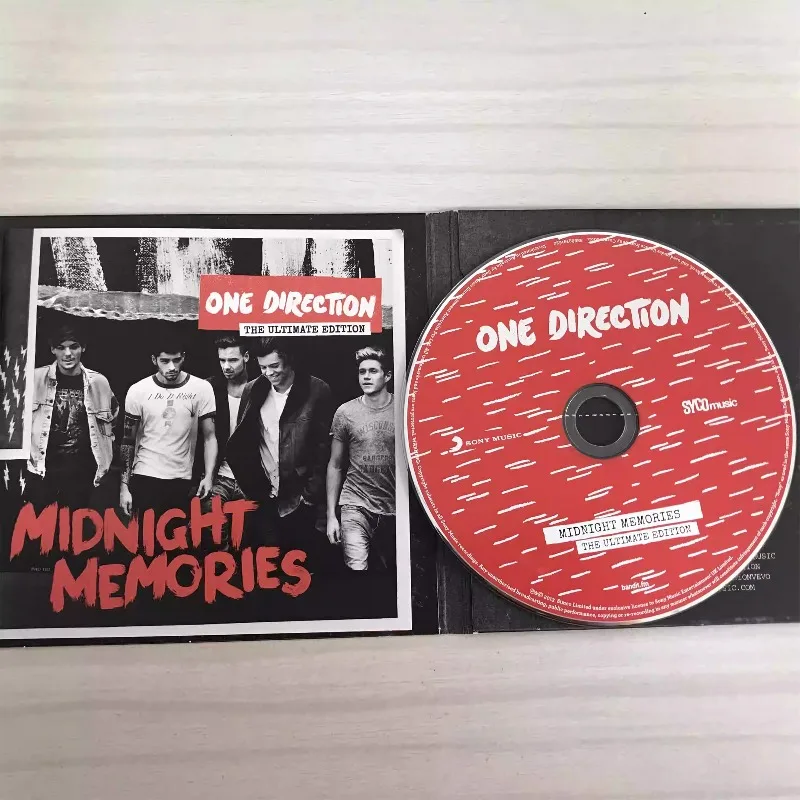CD Pop & Pop-Rock Album One Direction Music CD Midnight Memories Authentic Edition Cosplay Walkman Car Soundtracks Box Gifts - view 4