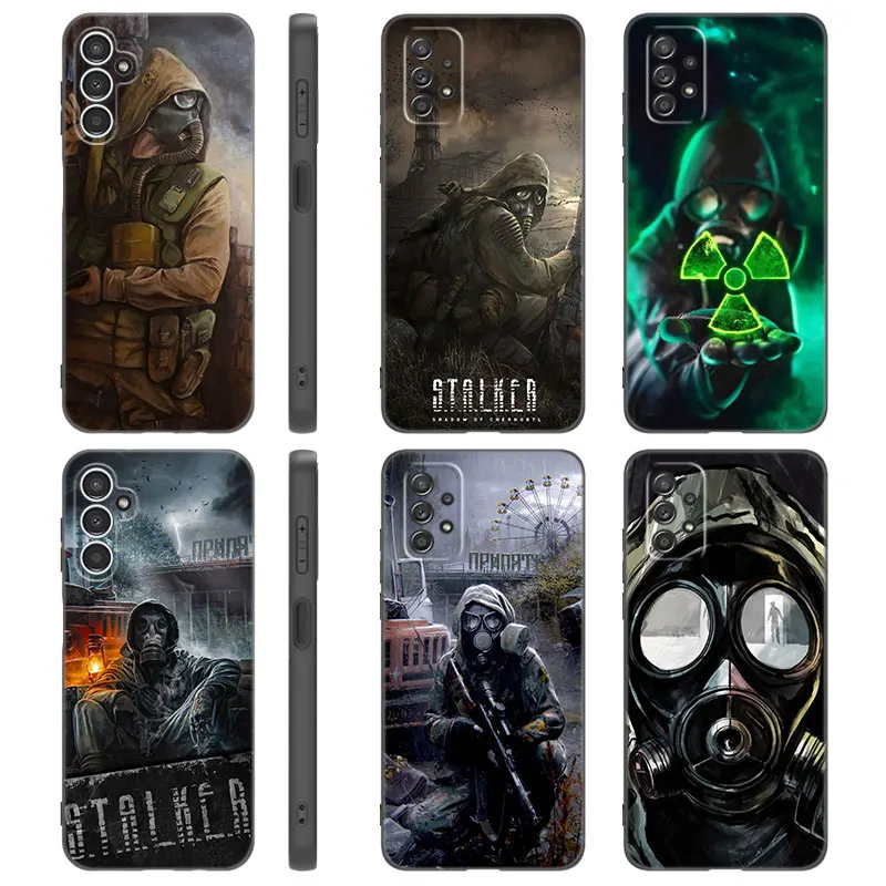 Stalker Clear Sky Case For Samsung A13 A22 A24 A32 4G A14 A23 A25 A34 A52S A53 A54 A73 5G A11 A12 A31 A33 A50 A51 A70 A71 A72