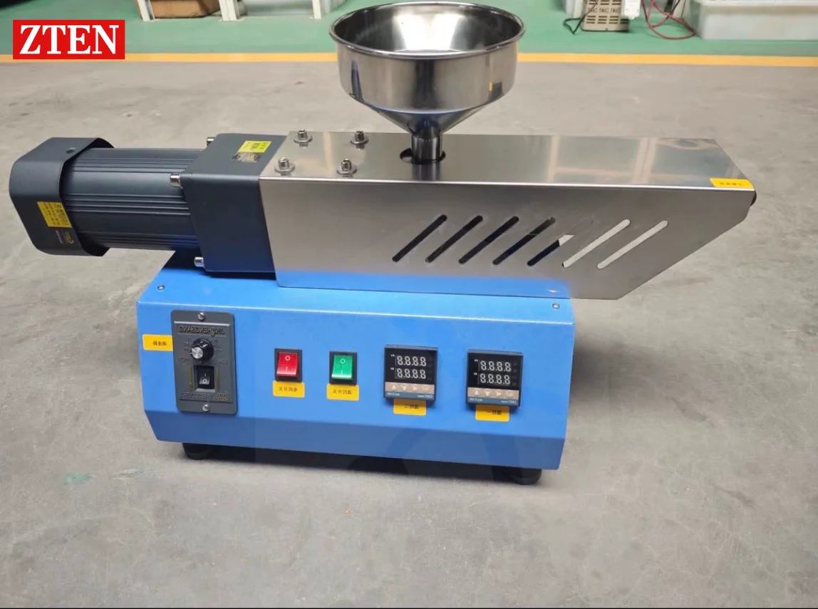 ZTEN 3D Consumables Single Screw Extruder 220/110v Customized Extrusion Equipment Injection Extruder Tools For TPU PE PP ABS PVC