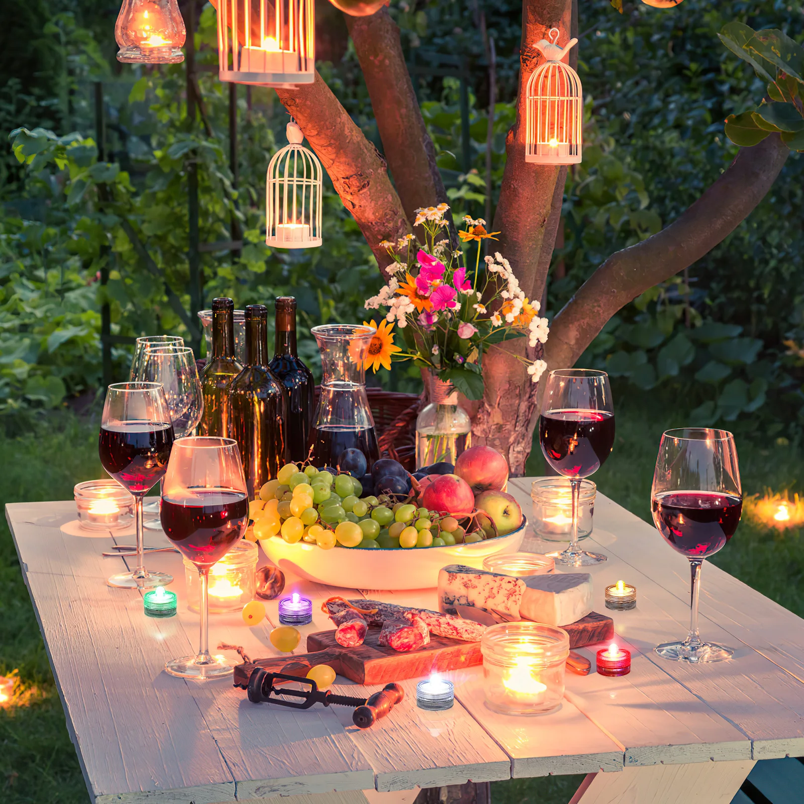 

Color Changing LED Candles 8pcs Flickering Flameless Tea Lights for Wedding Birthday Party Operated Lamps