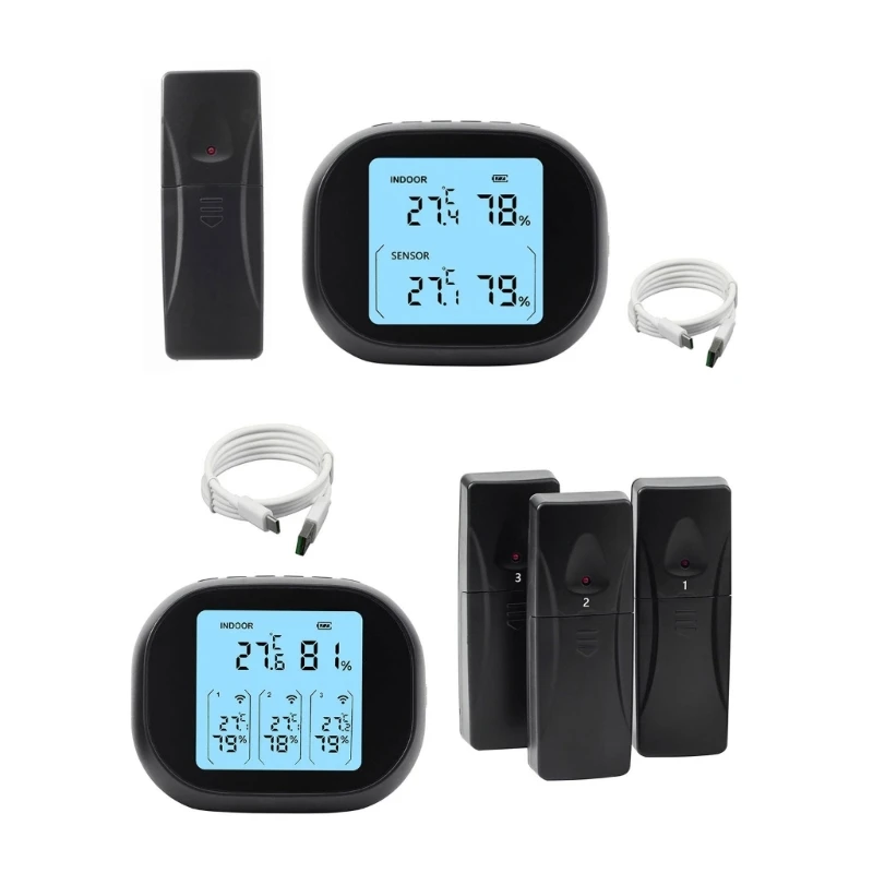 

Digital Refrigerator Freezer Thermometer Aquarium Water Tanks Meter Temperature