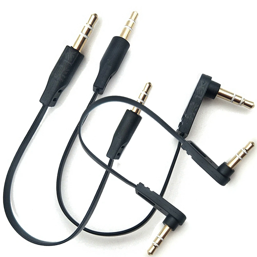 Kabel Audio colokan 3.5mm untuk colok kabel bantu otomatis kabel audio stereo jack cocok untuk iPod MP3 ponsel 10CM