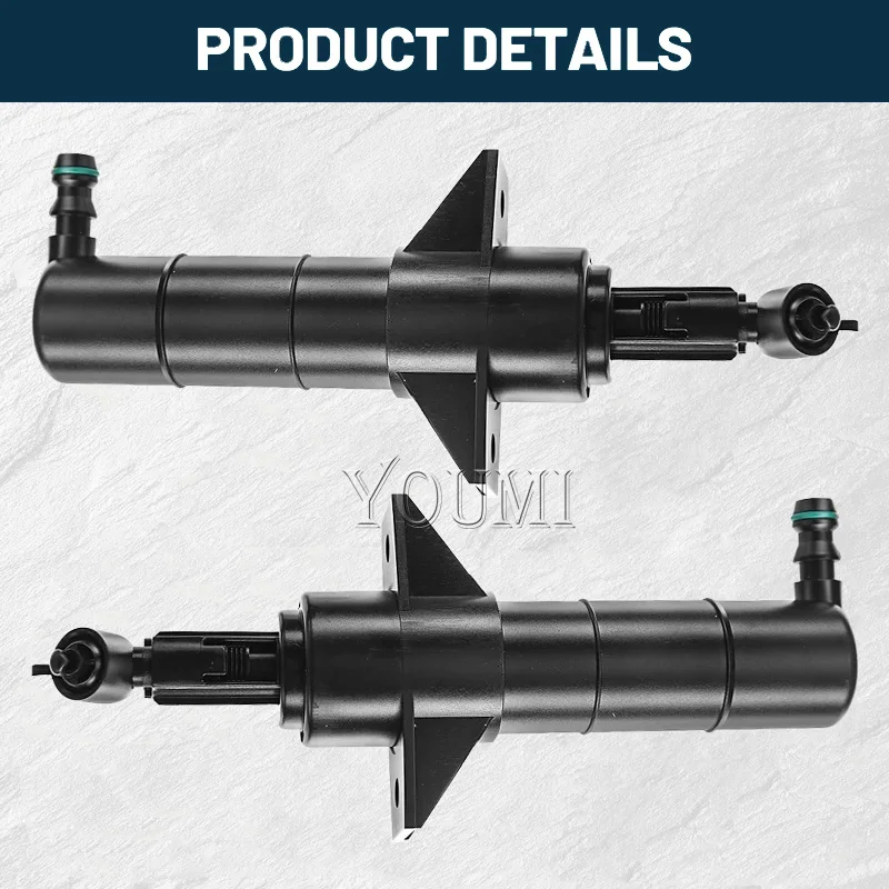 Car Front Headlight Headlamp Washer Nozzle Jet (Left/Right) For Mercedes Benz GLK-Class X204 GLK300 GLK350 2048601347 2048601447