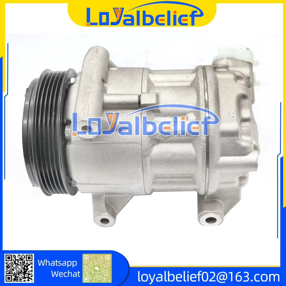 AC Compressor Air Conditioning For Fiat Doblo Alfa Romeo Giulietta 10-16 1.4 50533538 TSP0155971 50509534 0866DPSS 50547717