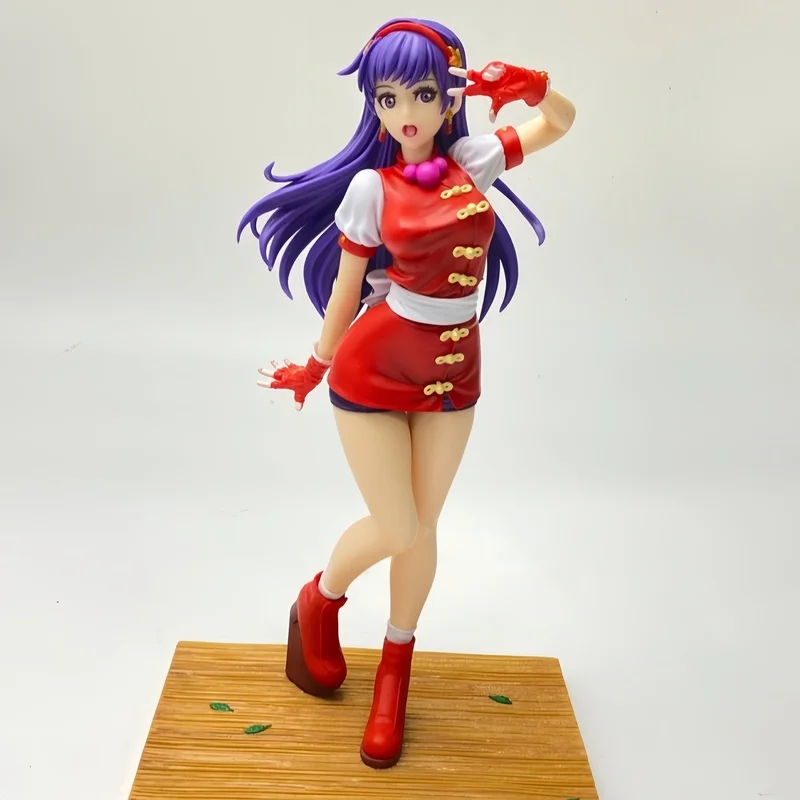 22cm The King Of Fighters Athena Asamiya Anime Girl Figure The King Of Fighters '98 Shiranui Mai Action Figure Model Doll Toys