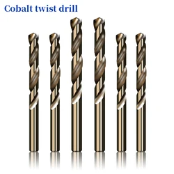 1.0-13Mm Hss M35 Kobalt Gecoate Twist Boor Set Kern Boor Bit Boor Hout Metalen Gat Zaagsnijder Roestvrij Staal Hout Metaal Boren