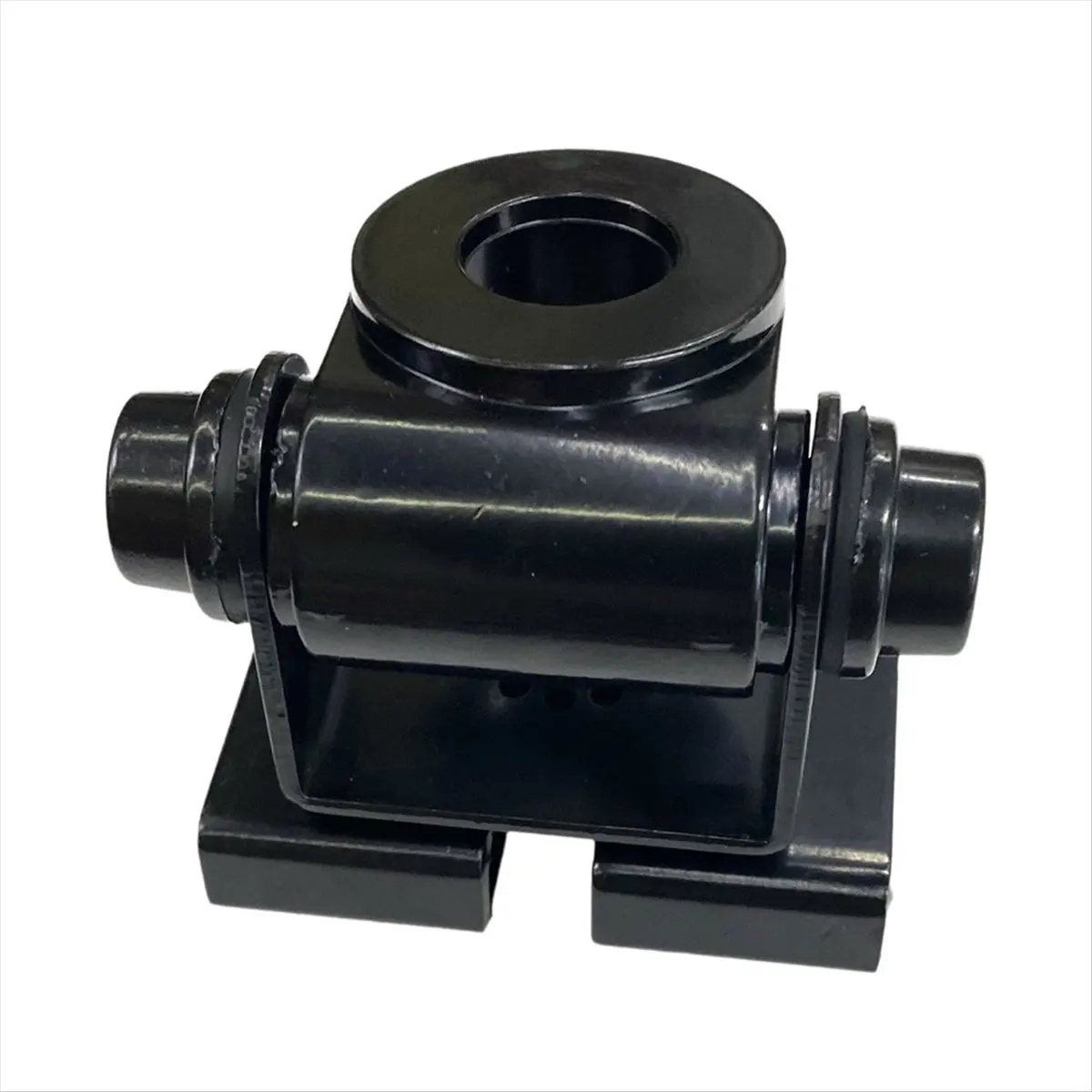 ABUQ nuevo soporte de montaje de Clip de antena de coche soporte de fijación de montaje de antena de Radio de coche para Radio CB de coche Radio Ham negro