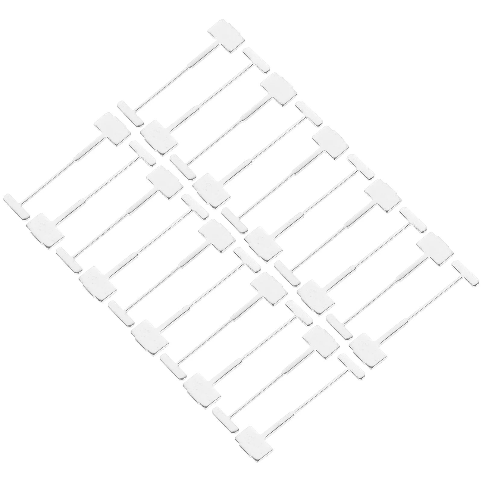 200Pcs Tile Leveler Steel Pin 0.9mm Hard Steel Durable Tile Leveling Clips for Ceramic Stone Home Construction Spacers