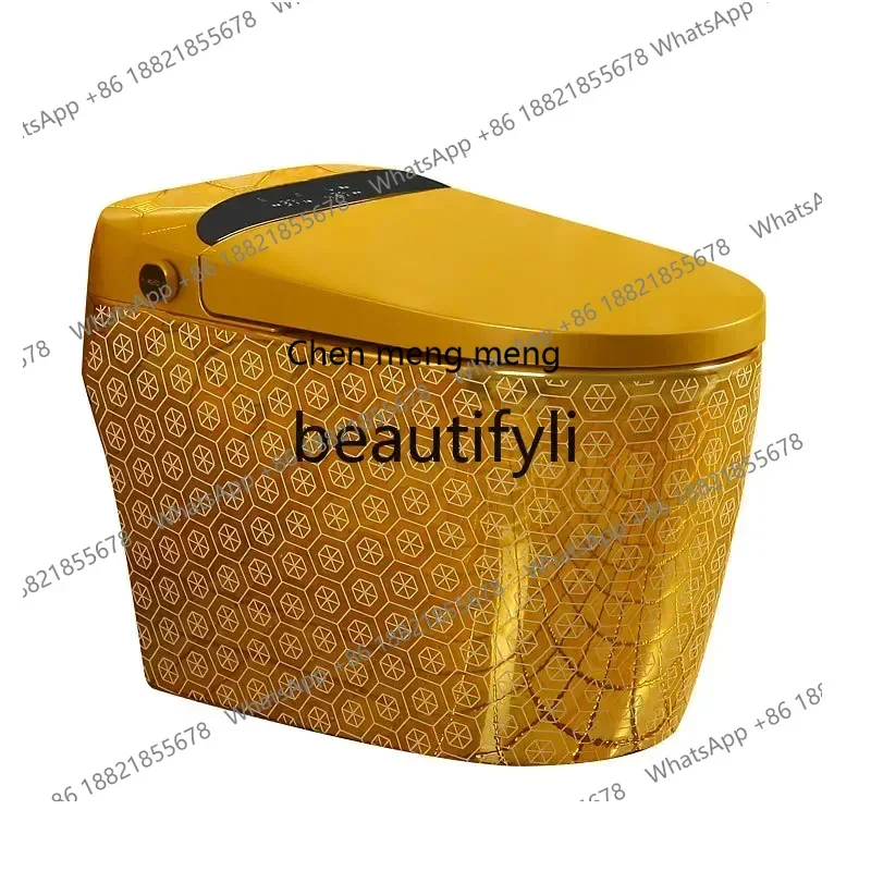 

182QGolden smart toilet automatic induction flip without water pressure limit integrated instant electric color toilet