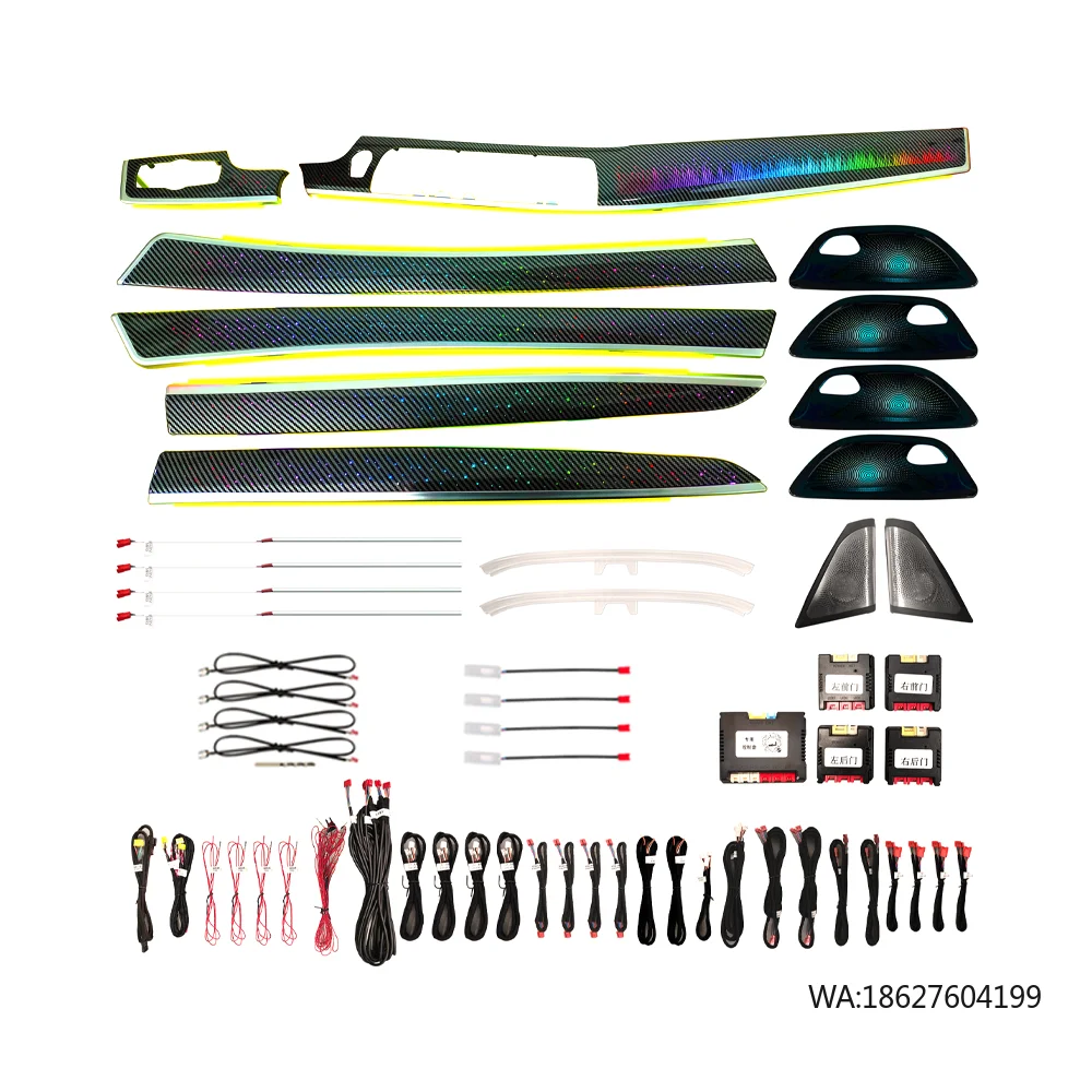 

For 5 Series F10 F11 F18 OEM Special Interior Atmosphere LED Lighting Trim Upgrade Starry Sky Effect Ambient Lights