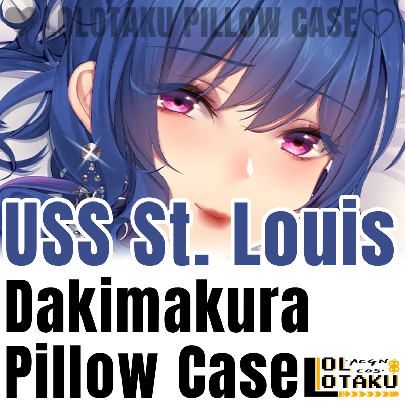 USS St Louis Azur Lane Dakimakura Hugging Pillow Case Otaku Full Body Pillow Cover Cushion Case Home Bedding Gift Decor QYZY