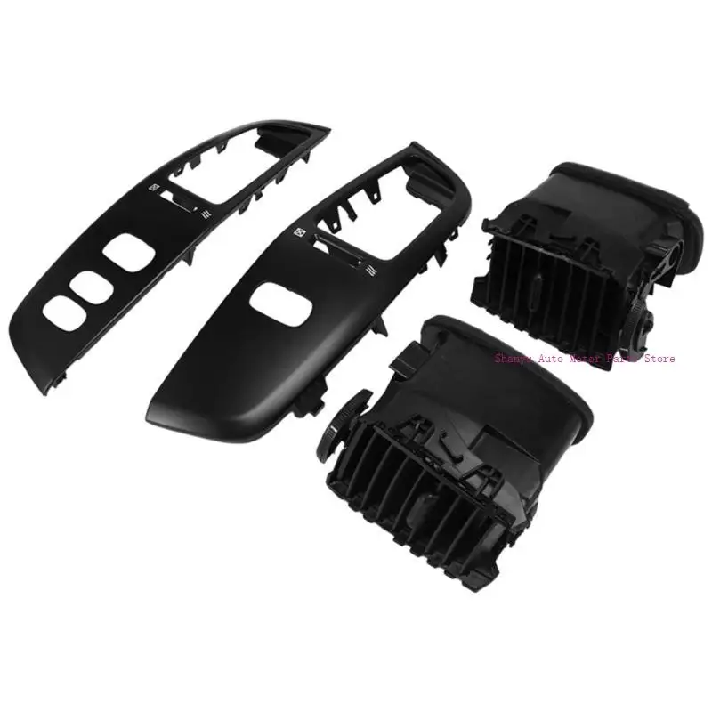 

Car LHD Interior Dashboard Air Vent Panel Replacement Compatible For Land-Cruiser 100 LC100 FJ100 UJZ100 1997-2007 1Pair R6FB