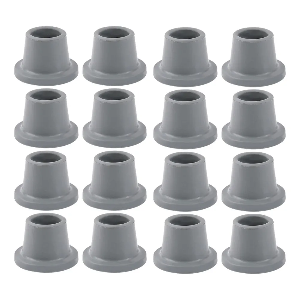 16Pcs Shower Chair Replacement Feet Non-Slip Rubber Tips Heavy Duty Bath Seat Leg Caps for Shower Stool Stability Safety