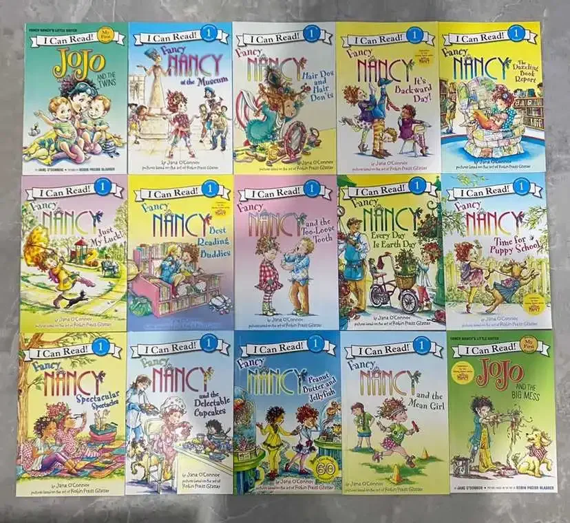 30 Books I Can Read Fancy Nancy English Story Picture Book Help Child be Reader Early Education Toy Girls' IQ EQ Training