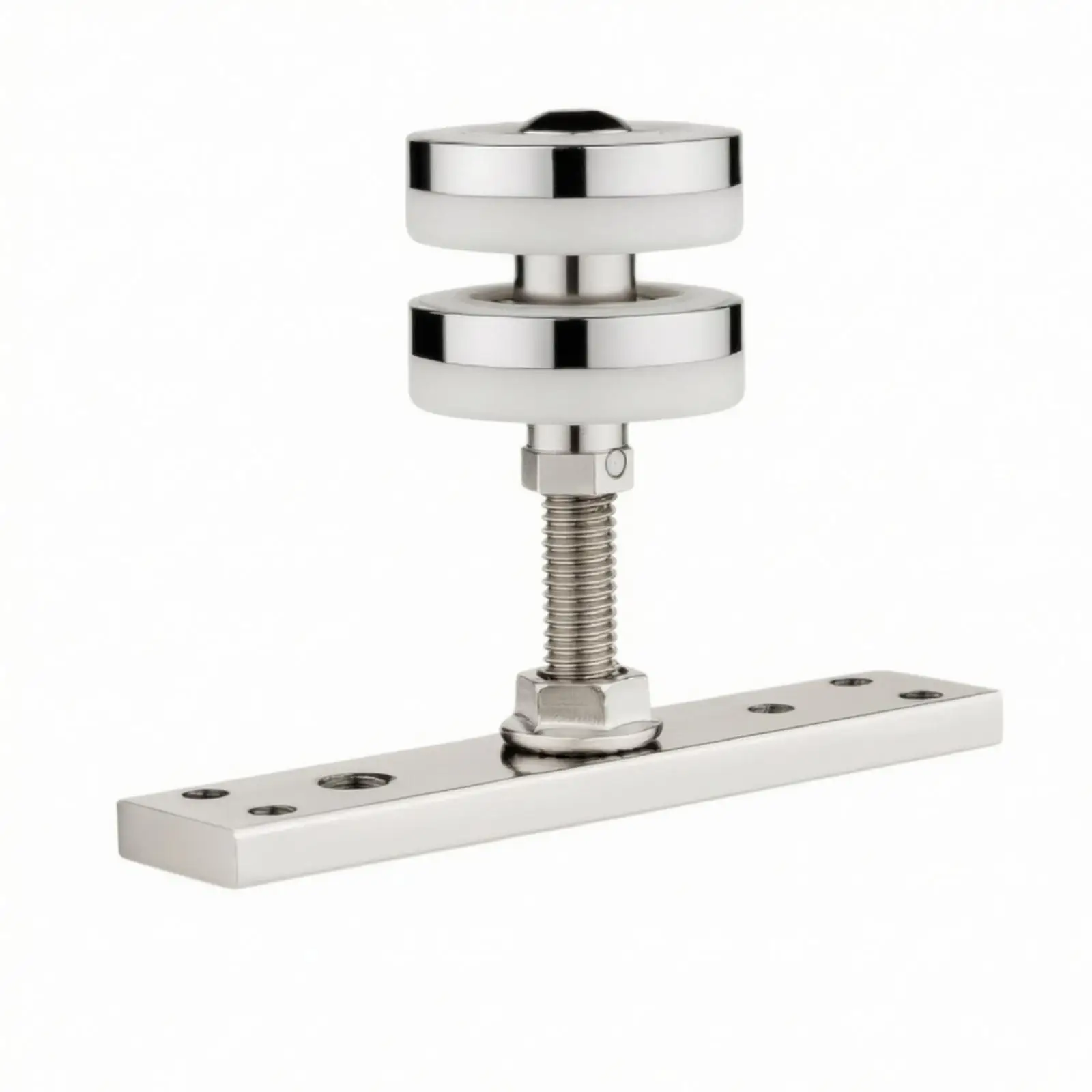 Folding Door Roller Hardware Long-Lasting Sliding Door Roller with Mounting Stem