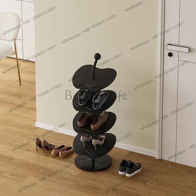 YJ multi-layer household small shoe rack simple mini door shoe cabinet storage economical and space-saving  shoes storage furnit