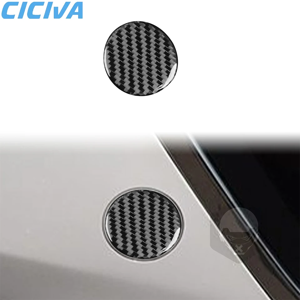 

Soft Carbon Fiber Trailer hook Car Exterior Decoration Sticker For Hyundai Sonata 9th 2015-2017